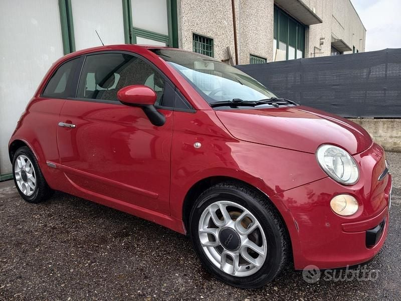 Usata Fiat 500 Sport 69 CV (50 kW) 2008 Rosso Berlina
