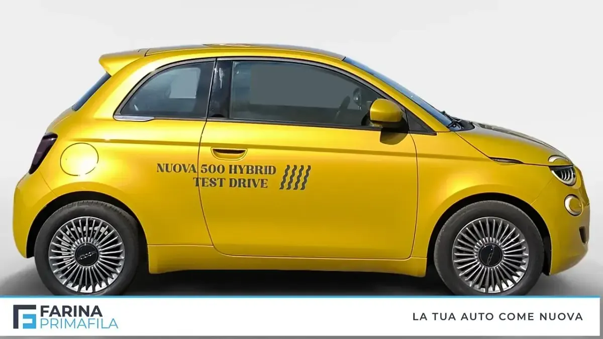 Nuova Fiat 500 65 CV (47 kW) 2025 Giallo Utilitaria