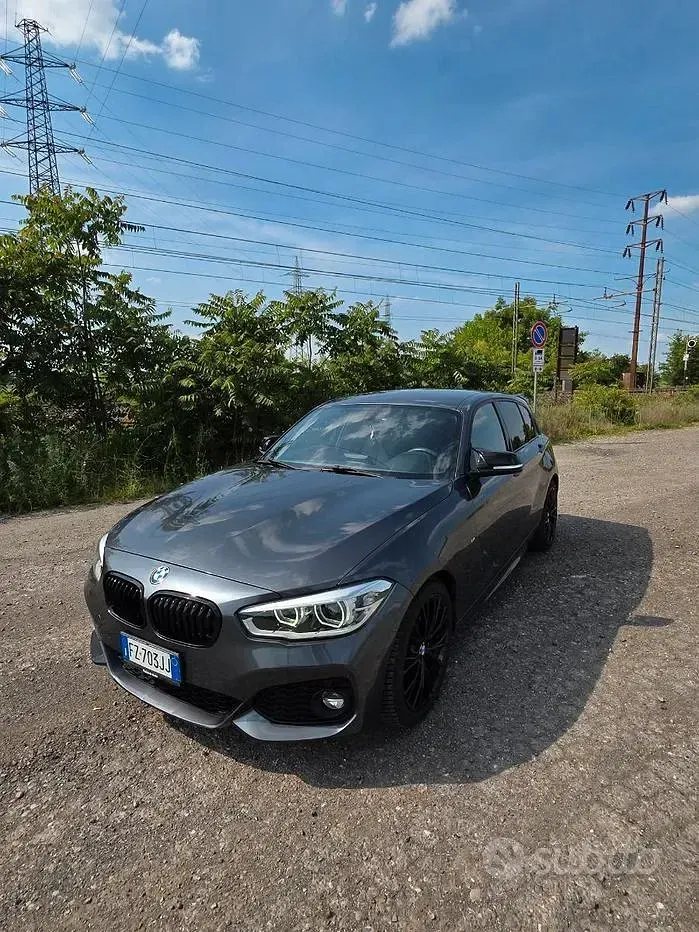 Usata BMW 118 M Sport 150 CV (110 kW) 2019 Grigio Utilitaria