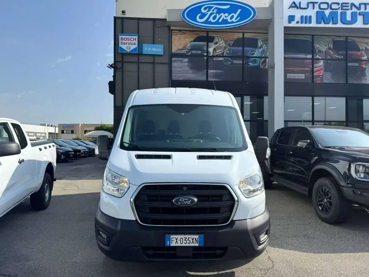Usata Ford Transit 185 CV (136 kW) 2019 Frozen white Furgone