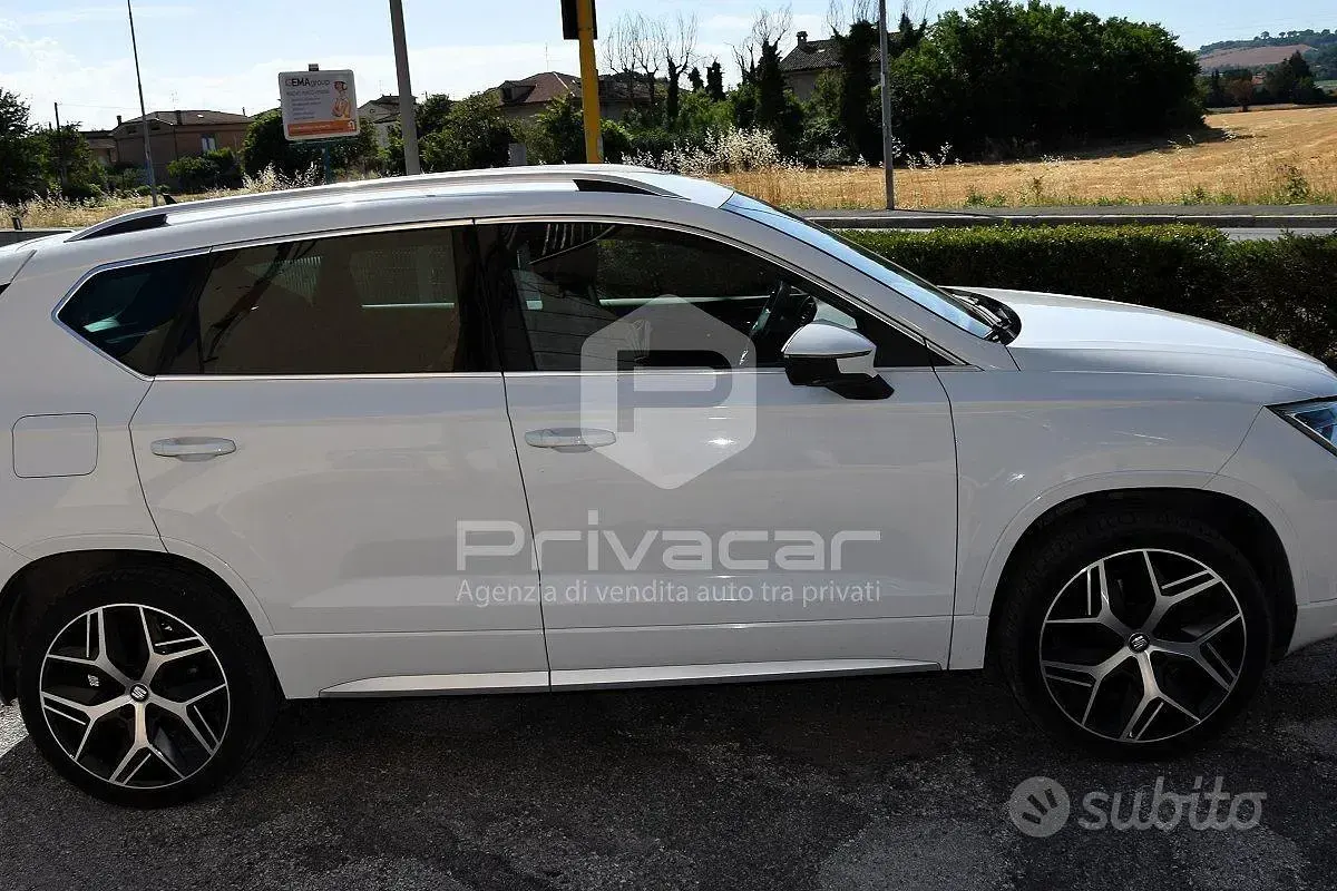 Usata Seat Ateca 4Drive 190 CV (139 kW) 2018 Bianco SUV