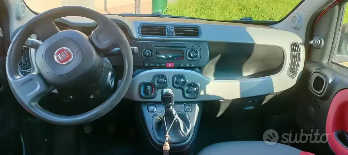 Usata Fiat Panda 85 CV (62 kW) 2014 Rosso Utilitaria