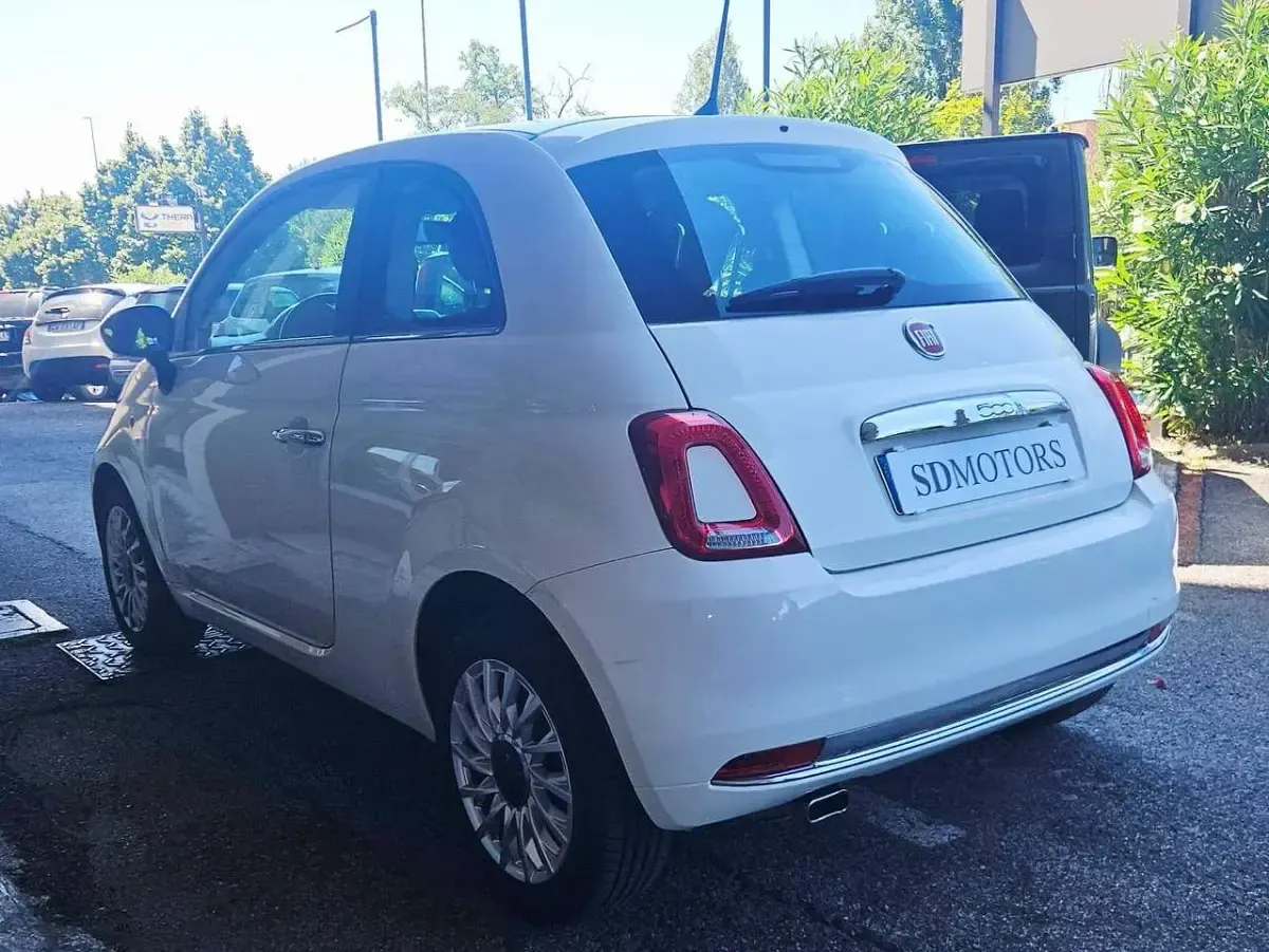 Usata Fiat 500 Lounge 69 CV (50 kW) 2016 Bianco Utilitaria