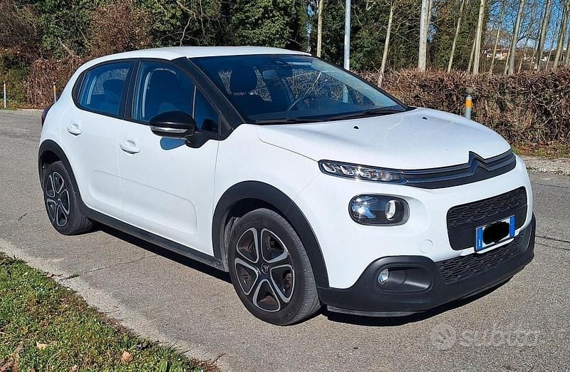 Usata Citroën C3 Shine 102 CV (75 kW) 2019 Bianco Utilitaria