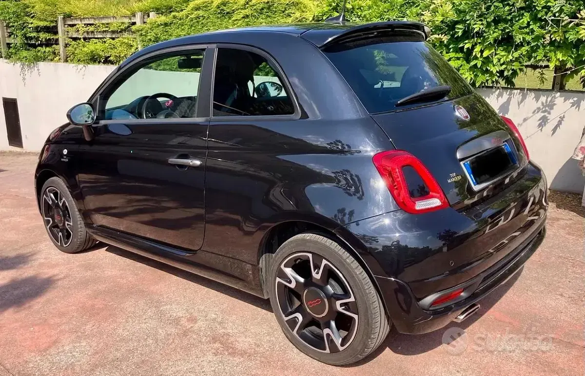 Usata Fiat 500S 69 CV (50 kW) 2019 Nero Utilitaria
