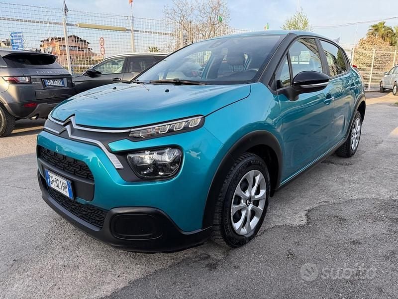Usata Citroën C3 Feel 102 CV (75 kW) 2021 Blu Utilitaria