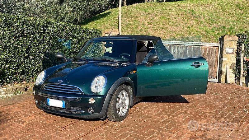 Usata Mini One Cabriolet 90 CV (66 kW) 2007 Verde Cabrio