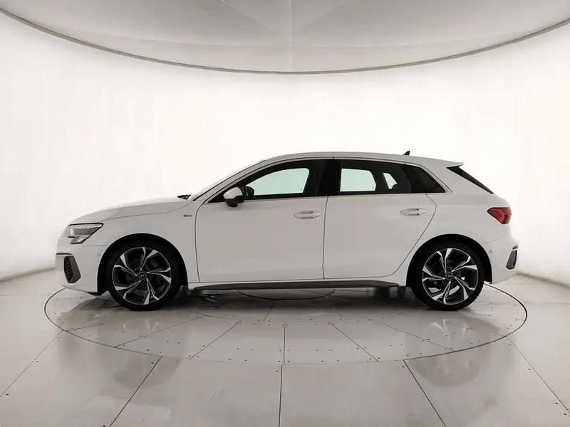 Usata Audi A3 S-Line 110 CV (80 kW) 2023 Bianco ibis Berlina