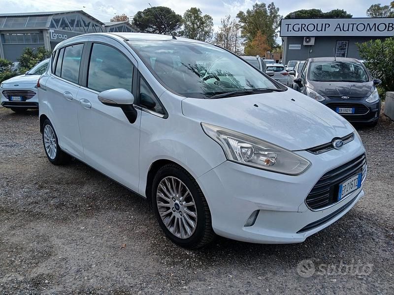 Bianco Usata 2013 Ford B-MAX Monovolume | 5900 € (Buon prezzo) - Immagine 1/4