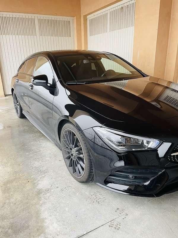 Usata Mercedes CLA220 AMG line 190 CV (139 kW) 2020 Nero Berlina