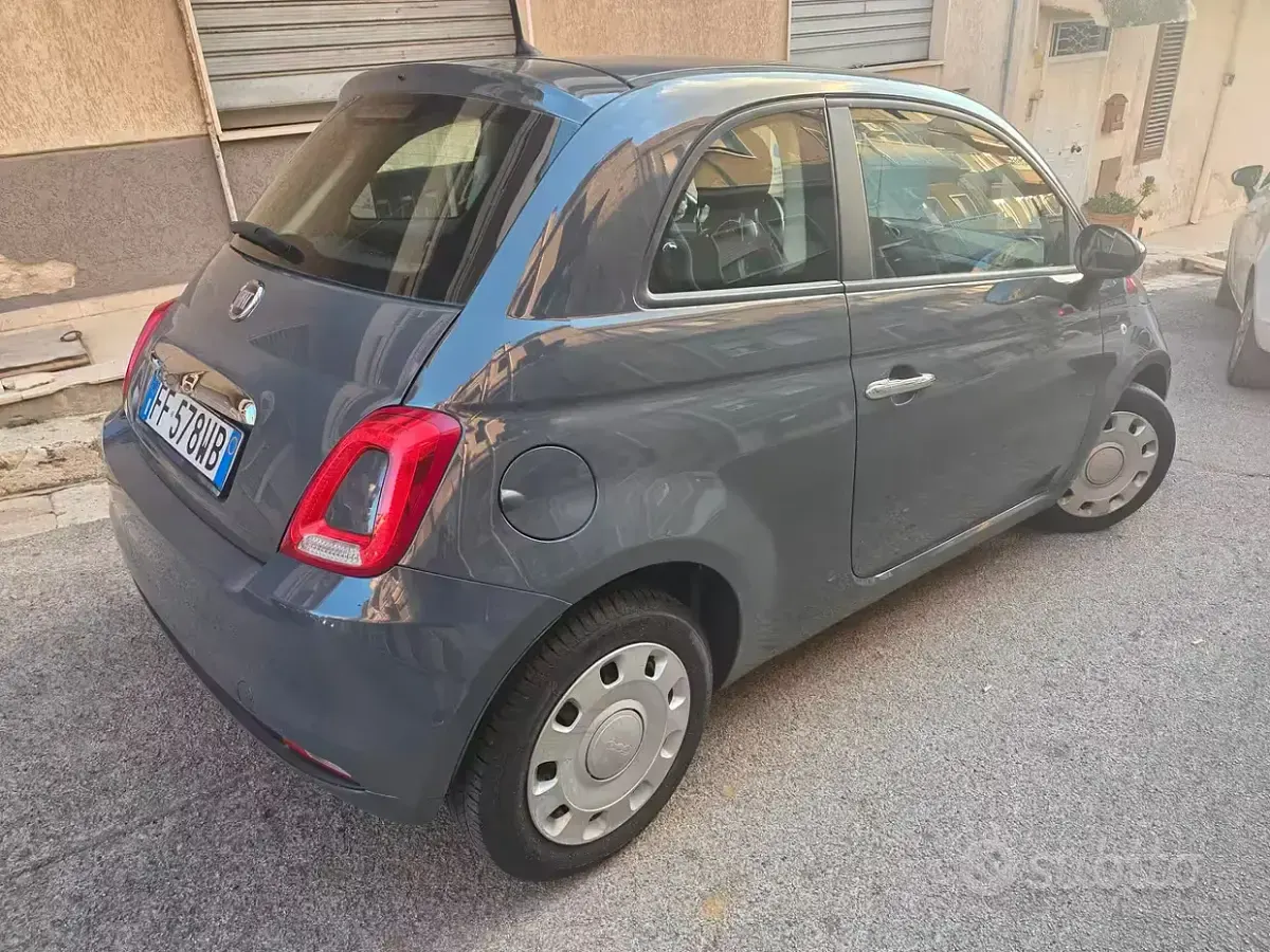 Usata Fiat 500 Lounge 69 CV (50 kW) 2016 Grigio Berlina