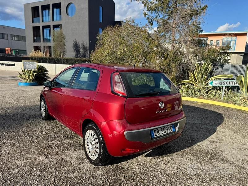 Usata Fiat Punto Evo Dynamic 2011 Rosso Utilitaria