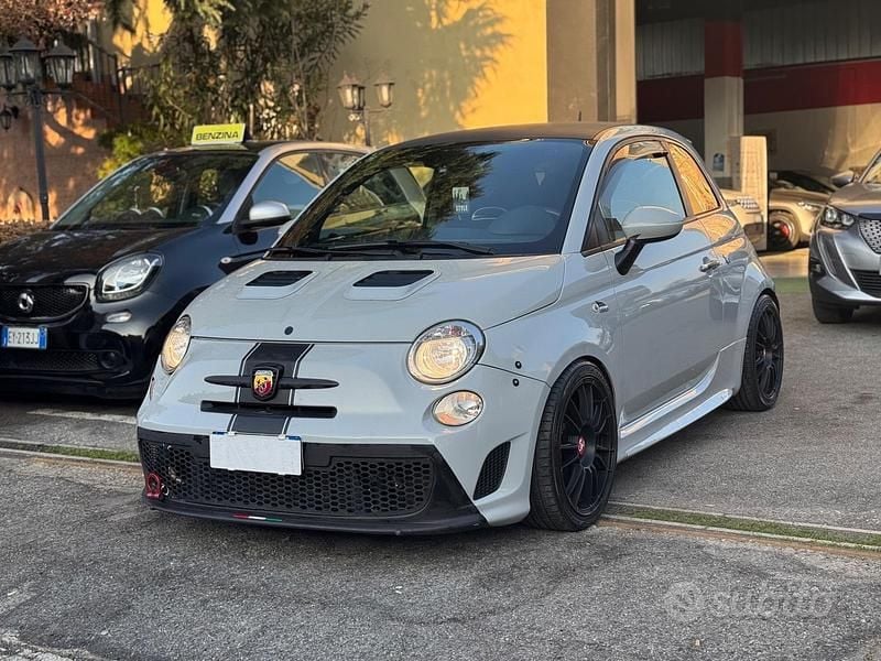 Usata Abarth 500 Custom 140 CV (102 kW) 2013 Grigio Berlina