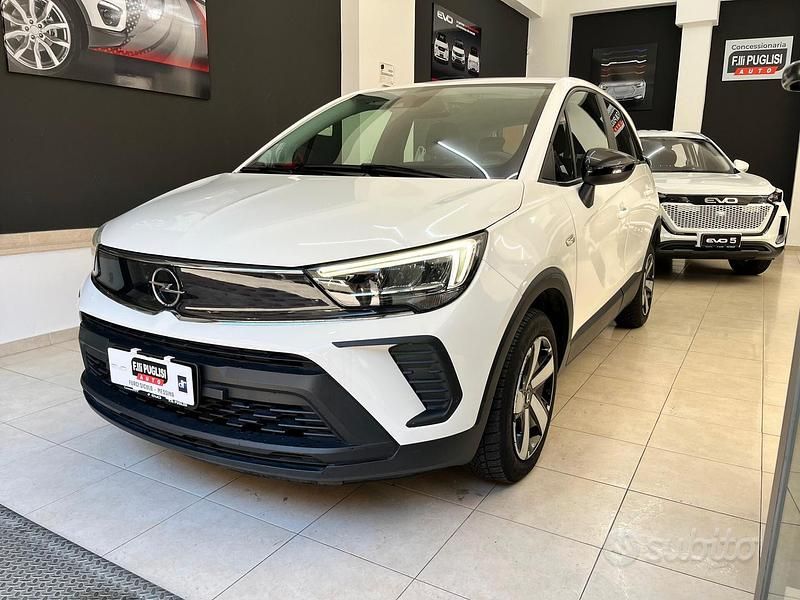 Usata Opel Crossland X Innovation 110 CV (80 kW) 2021 Bianco SUV