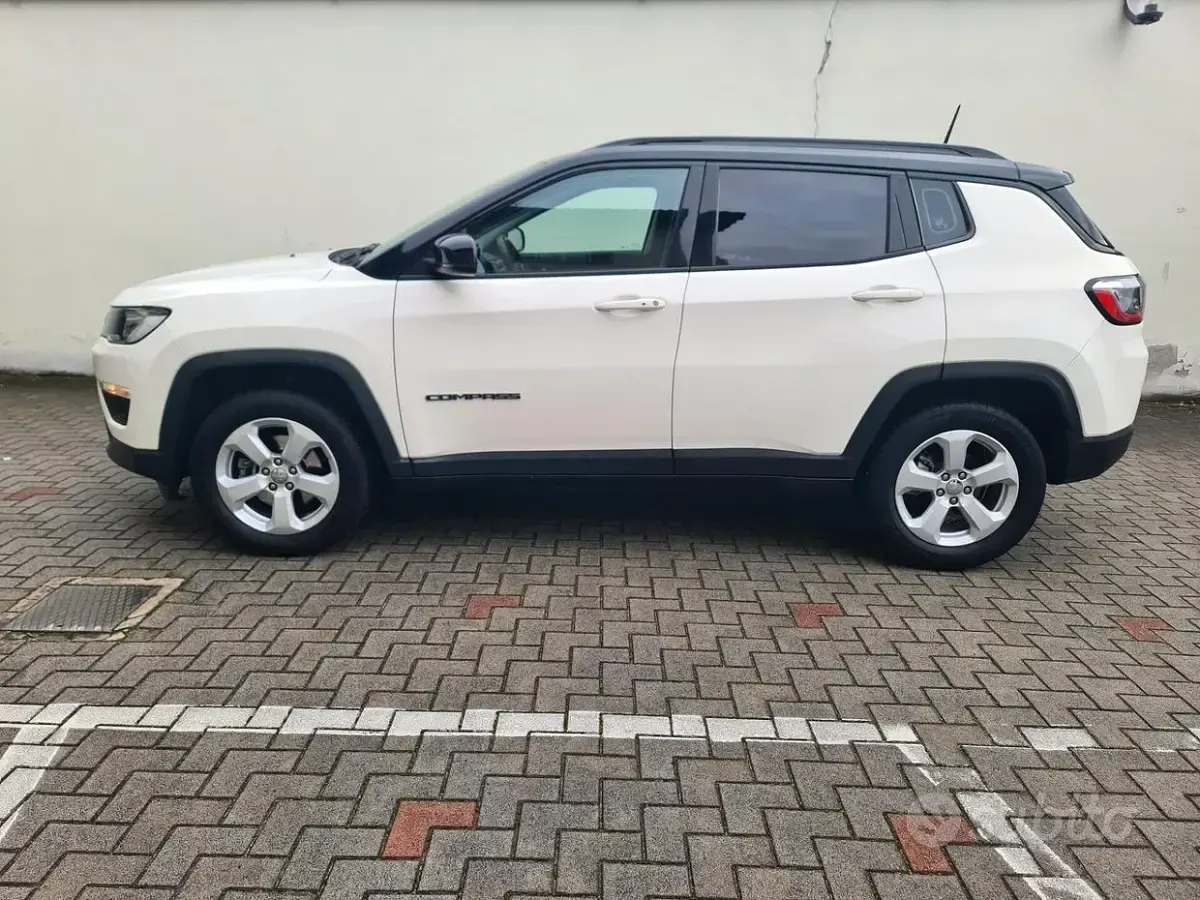 Usata Jeep Compass 140 CV (102 kW) 2018 Bianco SUV