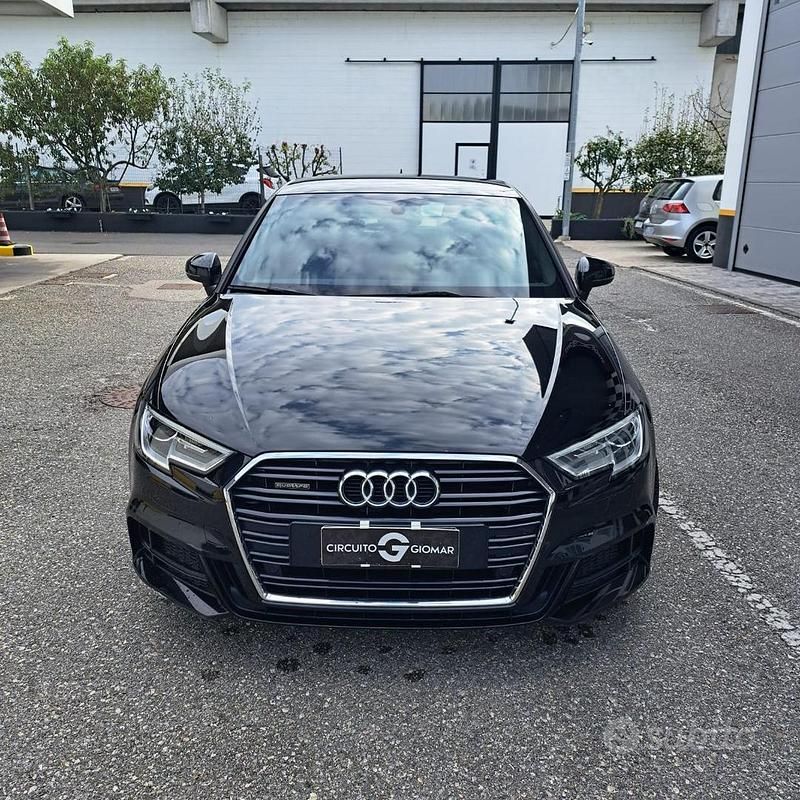 Usata Audi A3 Sport 184 CV (135 kW) 2017 Nero Berlina