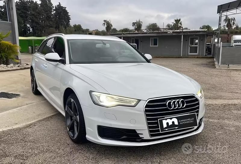 Usata Audi A6 190 CV (139 kW) 2016 Bianco Station wagon
