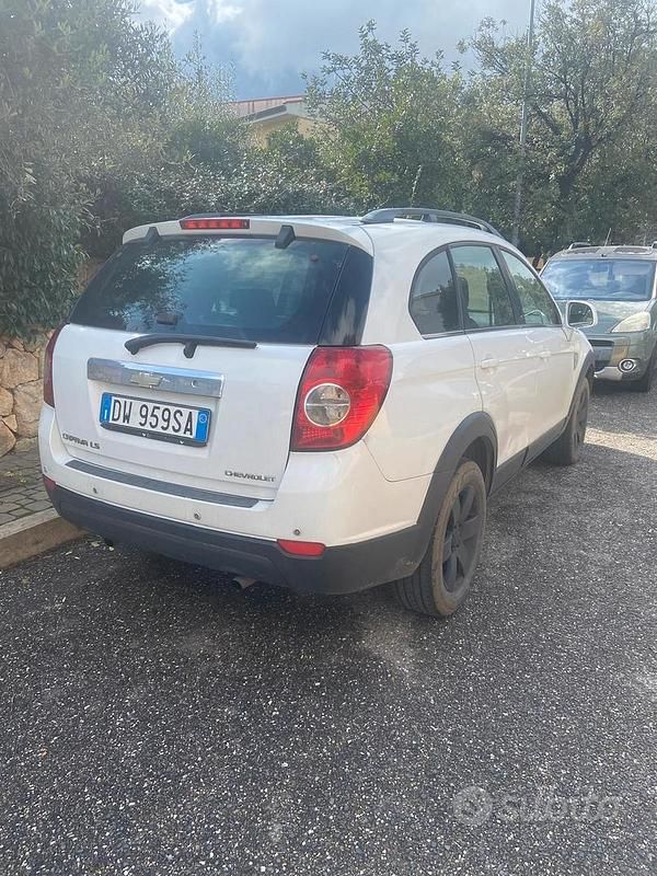 Usata Chevrolet Captiva 2009 Bianco SUV