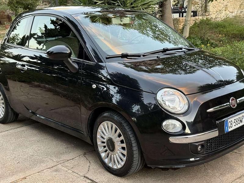 Usata Fiat 500 Lounge 75 CV (55 kW) 2011 Nero Utilitaria