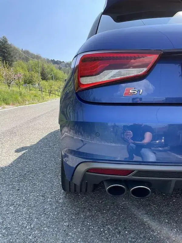 Usata Audi S1 314 CV (230 kW) 2014 Bluazzurro Utilitaria