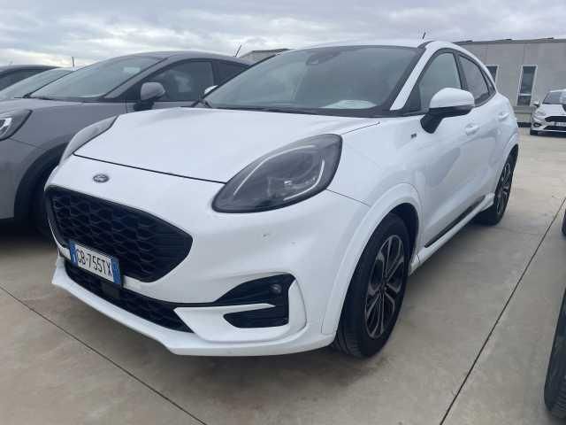 Usata Ford Puma ST-Line 125 CV (91 kW) 2020 Bianco Coupé
