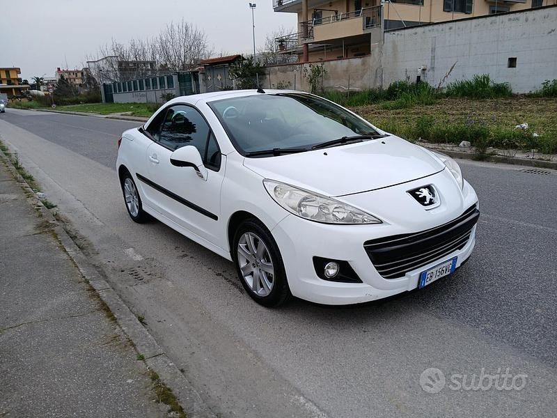 Usata Peugeot 207 CC 120 CV (88 kW) 2010 Bianco Cabrio
