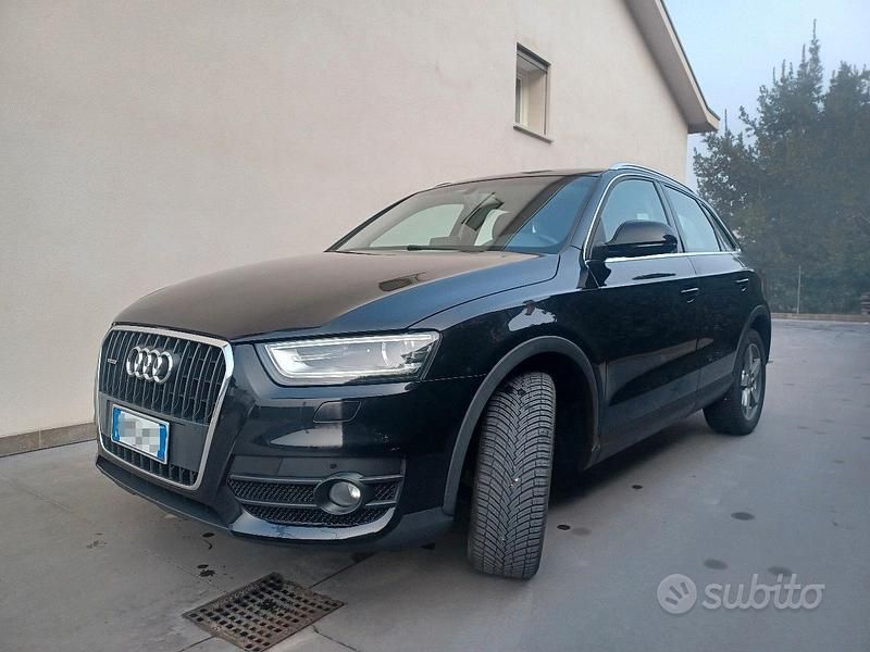 Usata Audi Q3 Advanced Plus 177 CV (130 kW) 2012 Nero SUV