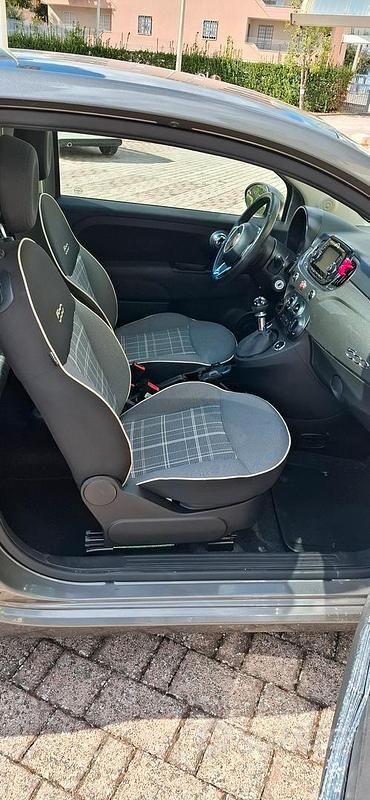 Usata Fiat 500 69 CV (50 kW) 2018 Grigio Berlina