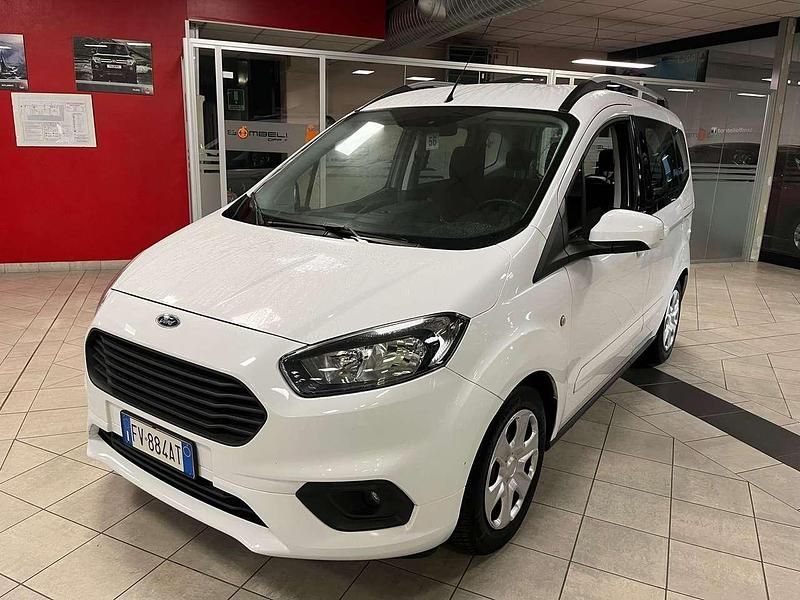 Bianco Usata 2019 Ford Tourneo Furgone | 12.990 € (Ottimo prezzo) - Immagine 1/4