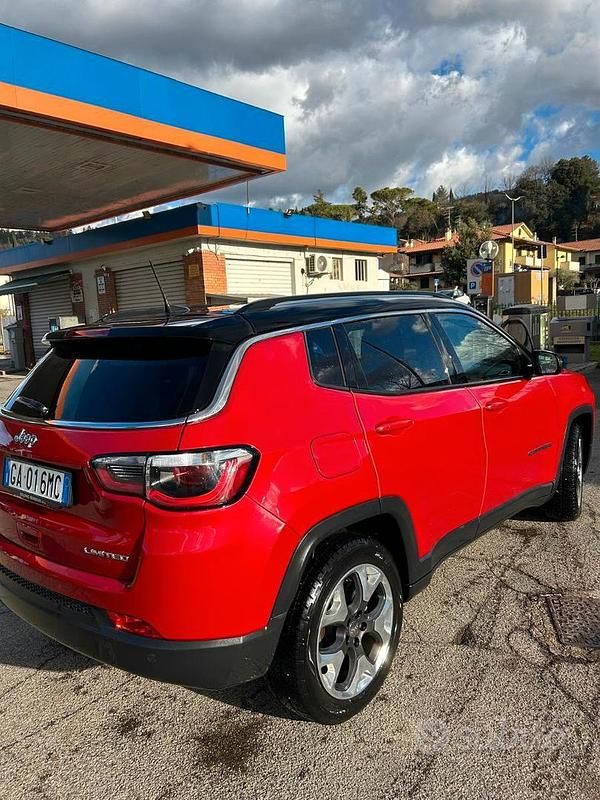 Usata Jeep Compass 120 CV (88 kW) 2020 Rosso SUV