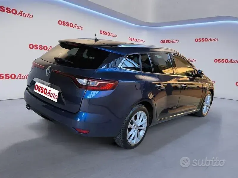 Usata Renault Mégane GrandTour 110 CV (80 kW) 2017 Blu Station wagon