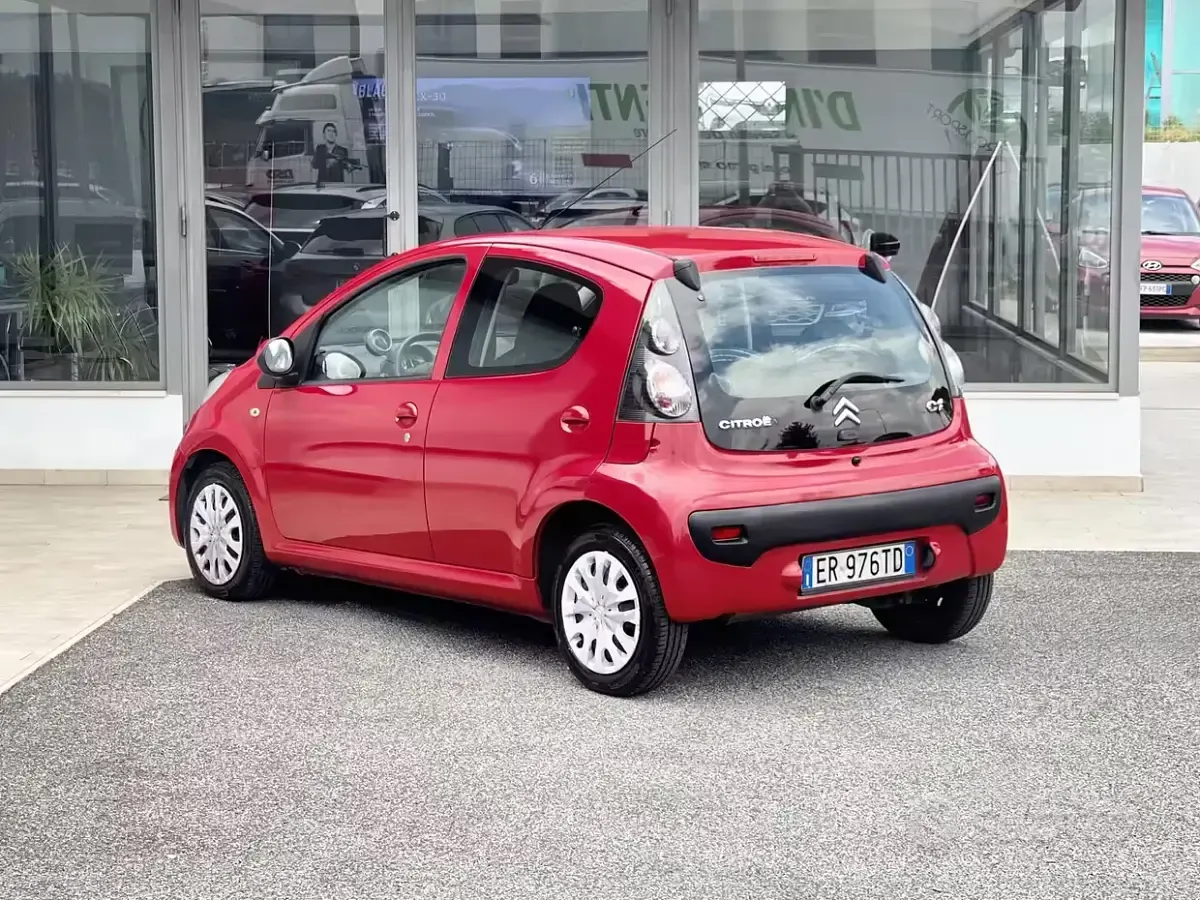 Usata Citroën C1 68 CV (50 kW) 2013 Rosso Utilitaria