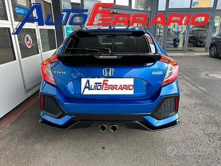 Usata Honda Civic Sport Plus 182 CV (133 kW) 2018 Blu Berlina