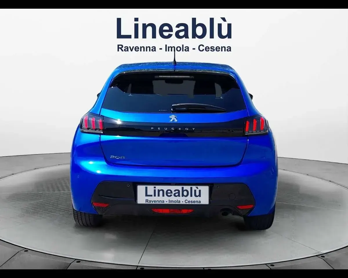 Usata Peugeot 208 Allure 101 CV (74 kW) 2023 Blu metalizzato chiaro Utilitaria