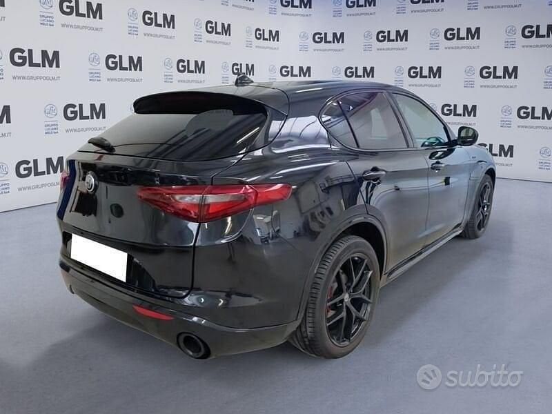 Usata Alfa Romeo Stelvio 190 CV (139 kW) 2021 Nero SUV