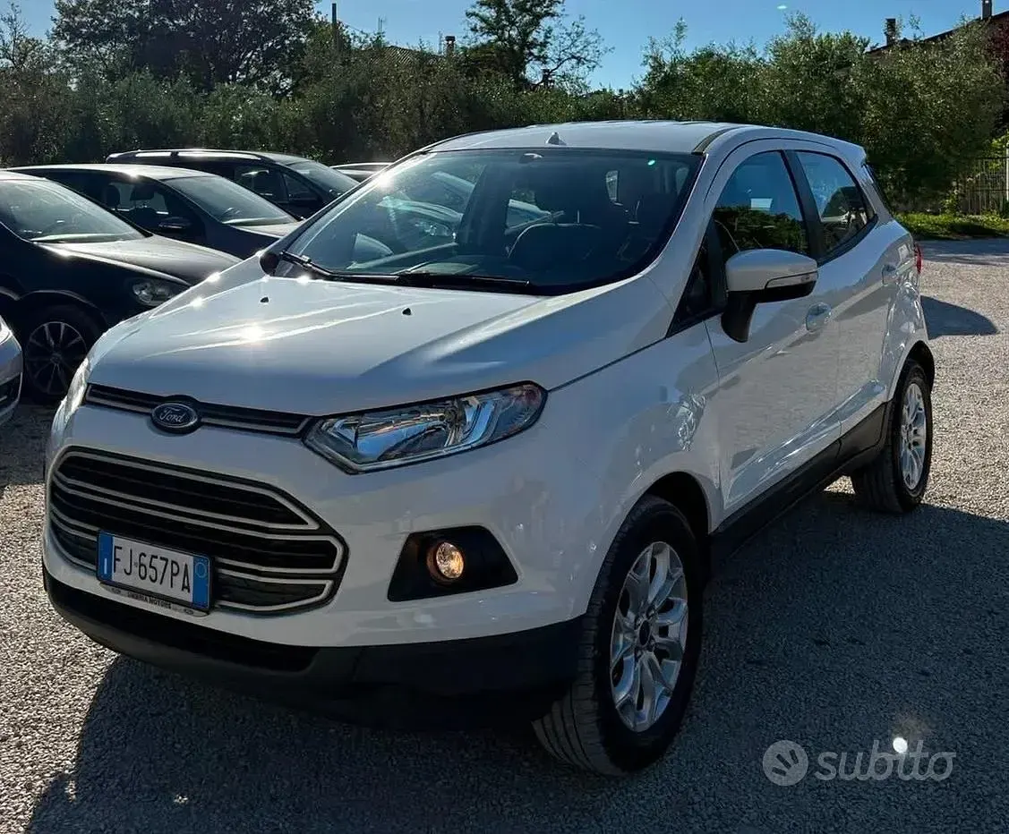 Usata Ford Ecosport 125 CV (91 kW) 2017 Bianco SUV