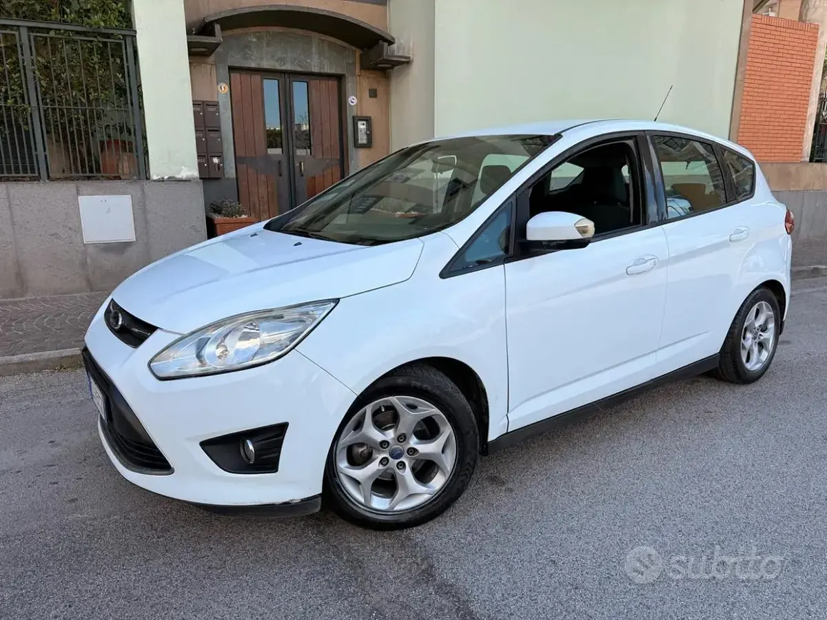 Usata Ford C-MAX Titanium 115 CV (84 kW) 2012 Bianco Monovolume