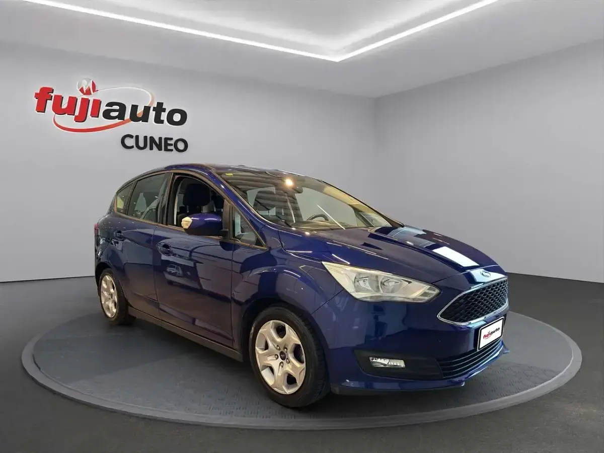 Usata Ford C-MAX Titanium S 95 CV (69 kW) 2017 Blu Monovolume