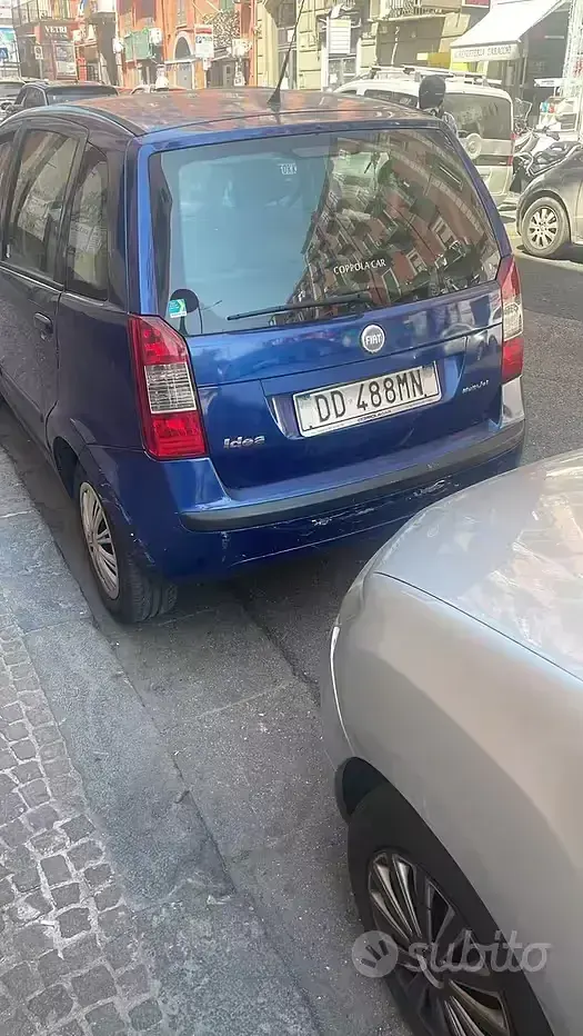 Usata Fiat Idea 69 CV (50 kW) 2006 Bluazzurro Monovolume