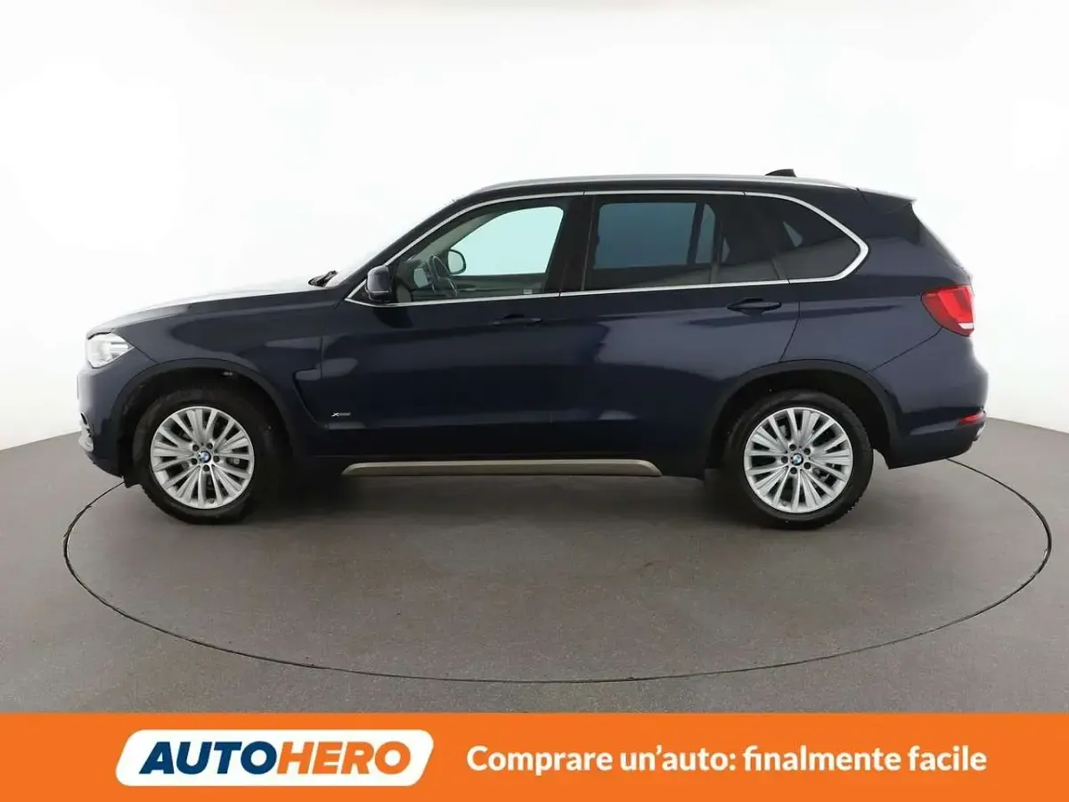 Usata BMW X5 218 CV (160 kW) 2015 Blu/azzurro SUV