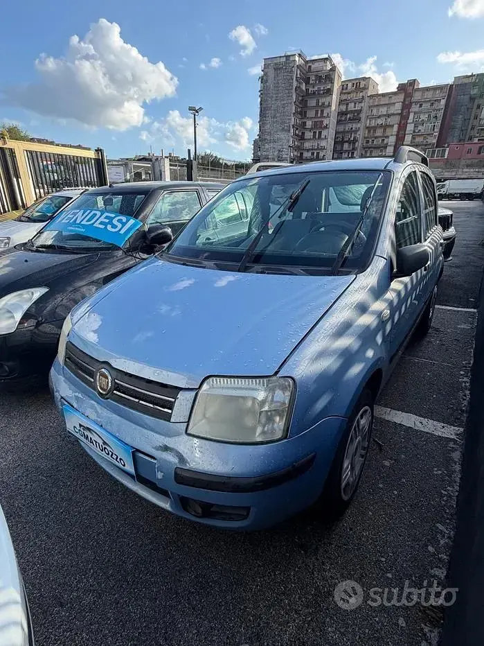 Usata Fiat Panda Dynamic 60 CV (44 kW) 2007 Blu Utilitaria