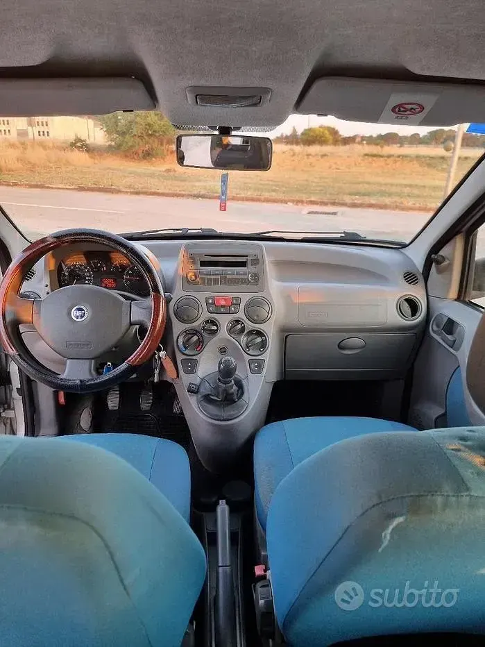 Usata Fiat Panda 60 CV (44 kW) 2006 Grigio Utilitaria