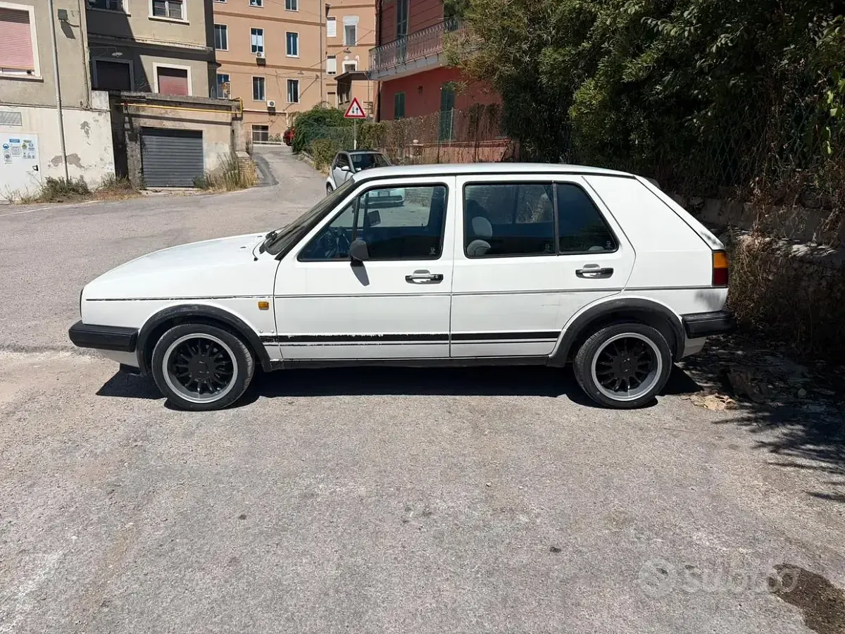 Usata VW Golf II 69 CV (50 kW) 1986 Bianco Utilitaria