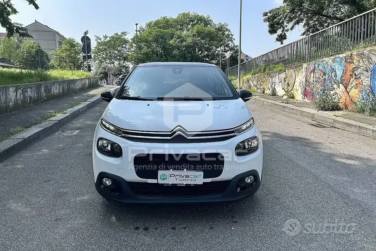 Usata Citroën C3 Feel 83 CV (61 kW) 2020 Bianco Utilitaria