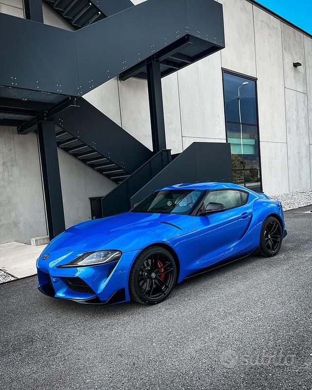 Usata Toyota Supra 340 CV (250 kW) 2021 Blu Coupé