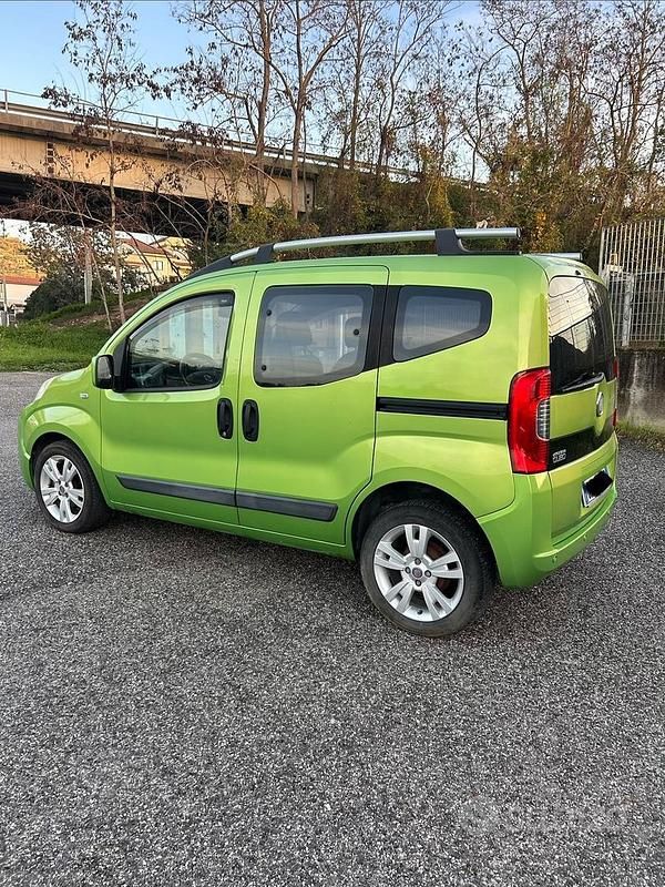 Usata Fiat Qubo Dynamic 73 CV (53 kW) 2008 Verde Monovolume