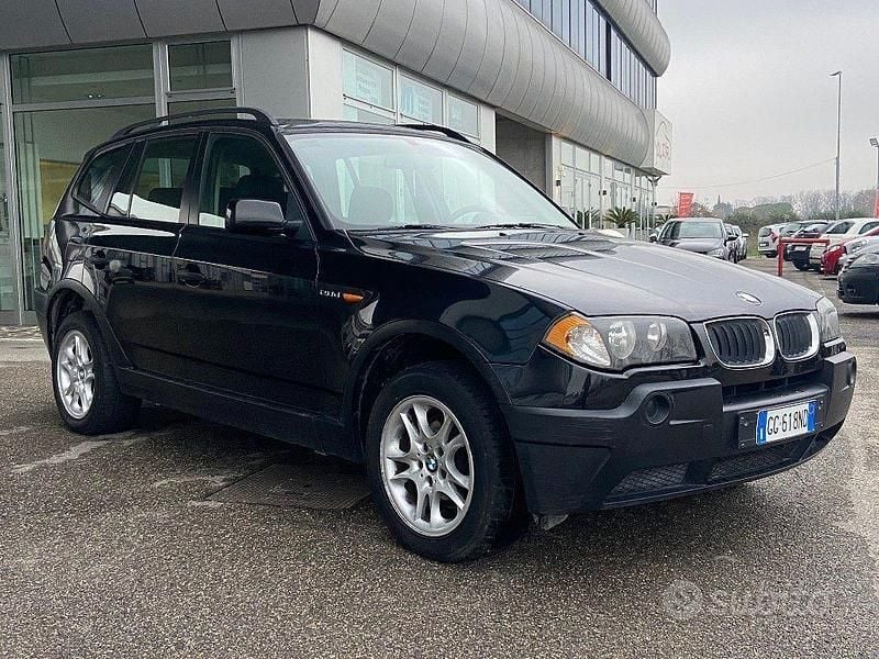Usata BMW X3 150 CV (110 kW) 2006 Nero SUV