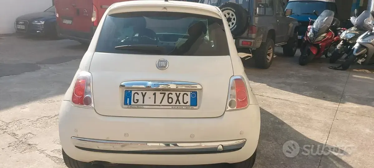 Usata Fiat 500 Sport 69 CV (50 kW) 2010 Bianco Berlina