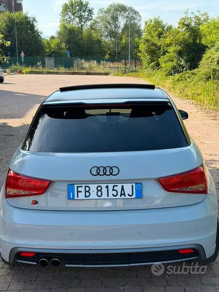 Usata Audi A1 S-Line 185 CV (136 kW) 2013 Grigio Utilitaria