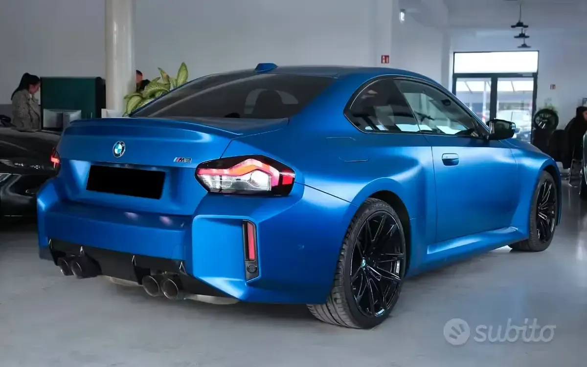 Usata BMW M2 Efficient Dynamics 480 CV (353 kW) 2025 Blu Coupé
